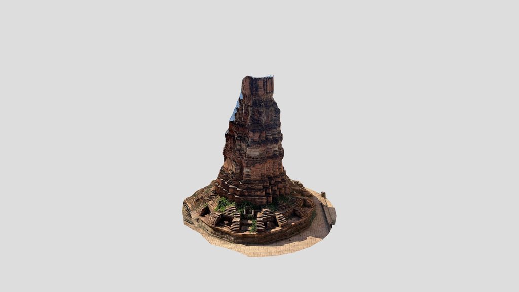 Stupa with a 16-faceted pedestal