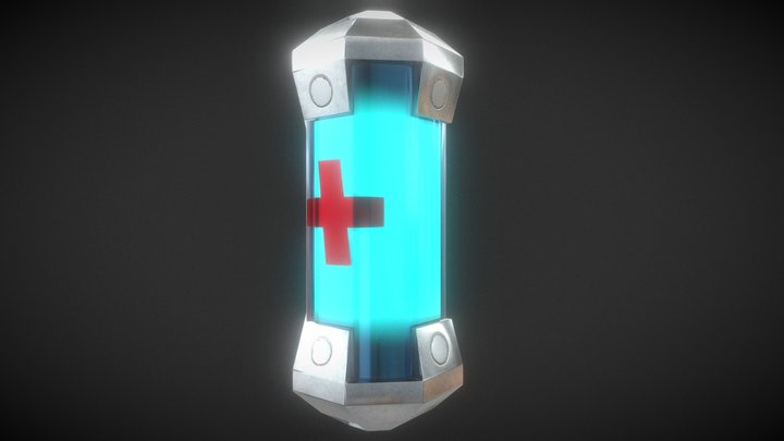 Overwatch Small Health Pack 3D Model