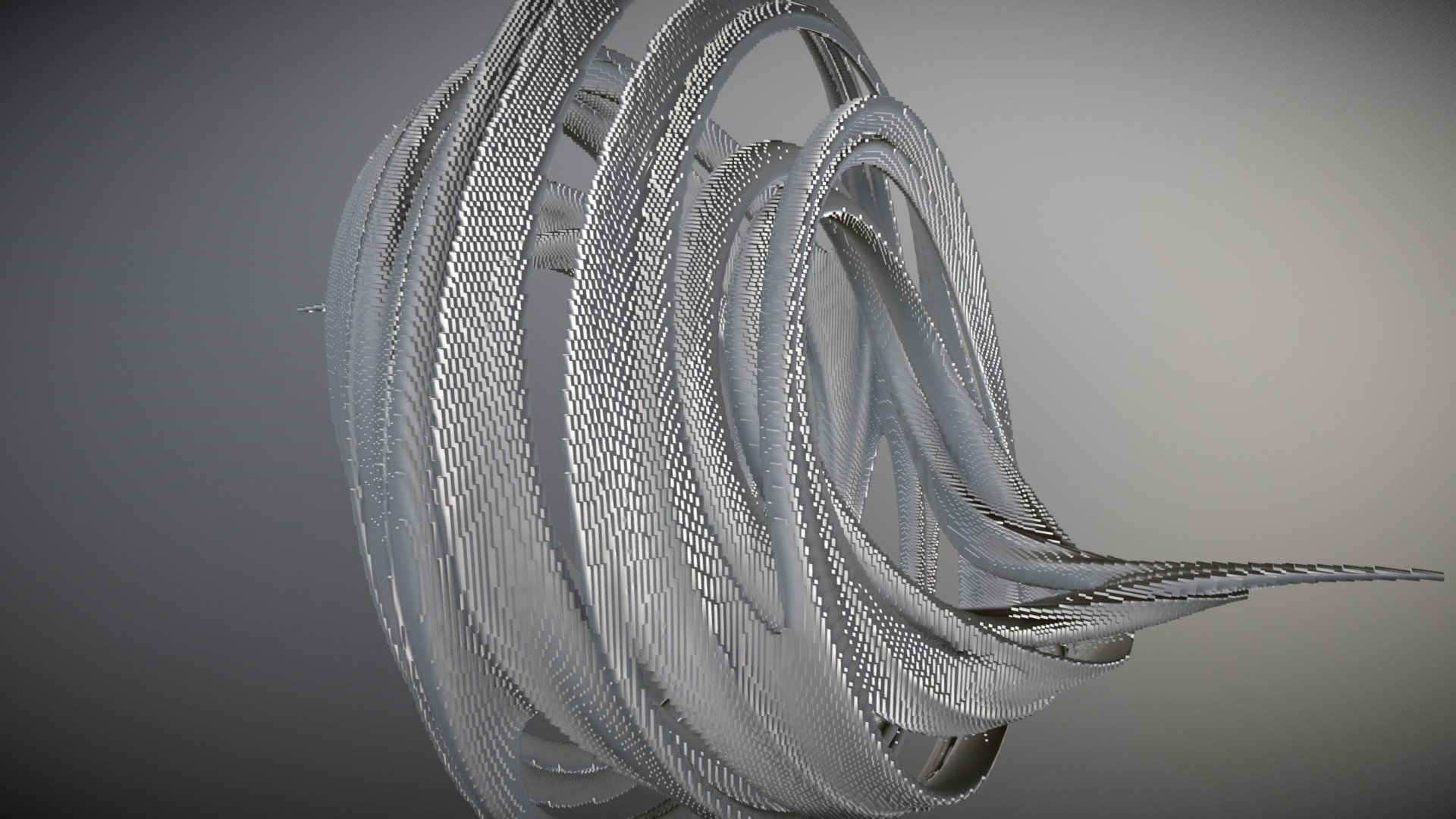 Julia3D 7 Voxelized