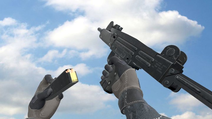 UZI (2026) | First Person Animations 3D Model