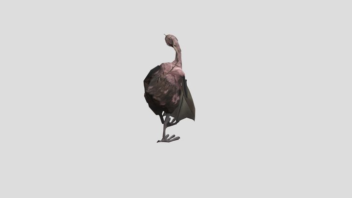 Evil Nun 2 - Chicken Rooster (All Animations) 3D Model