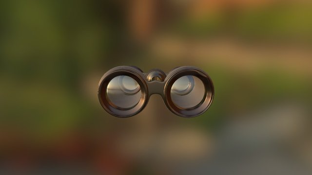 Hi Res Glasses 3D Model