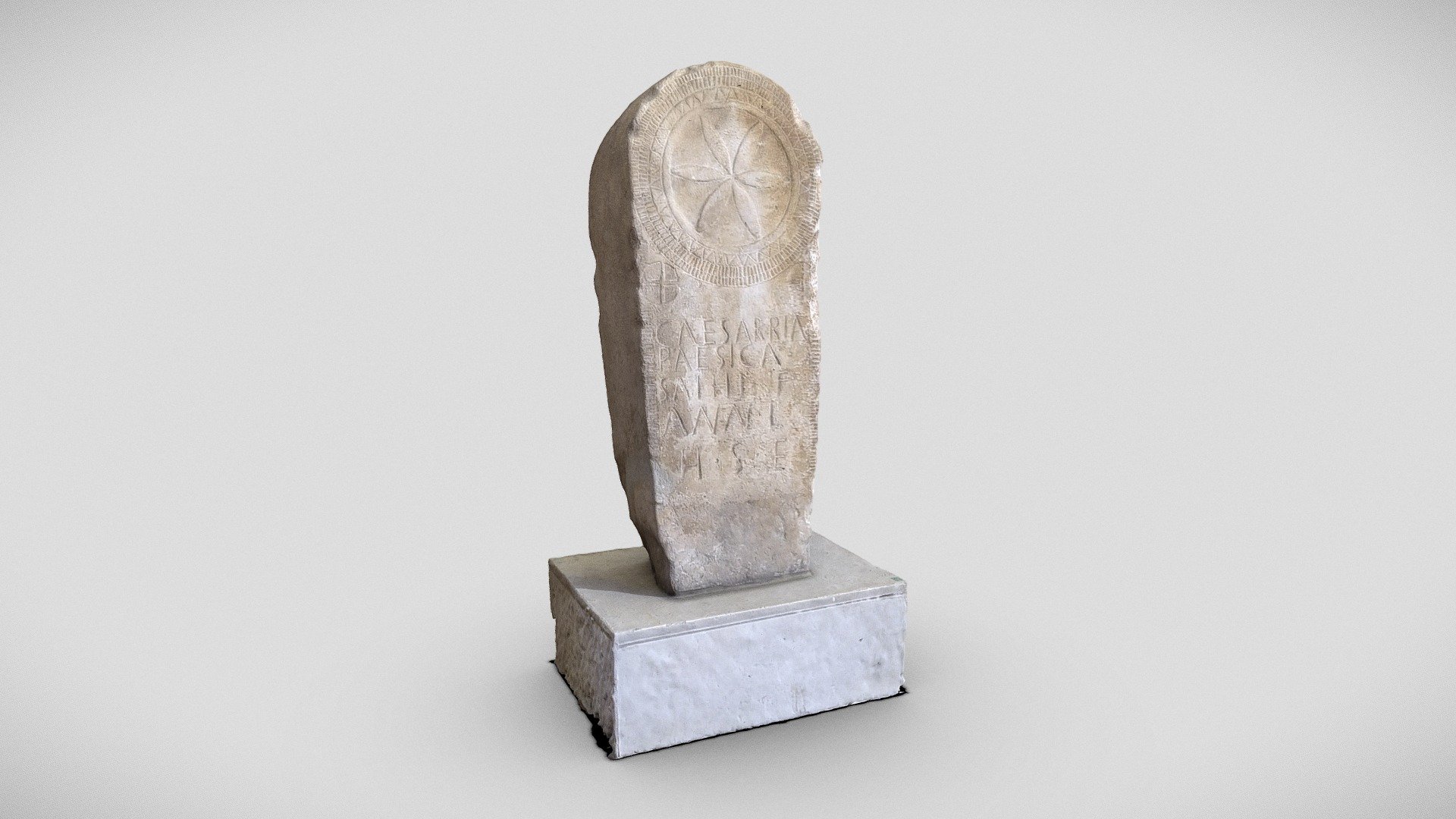 Roman funerary stele