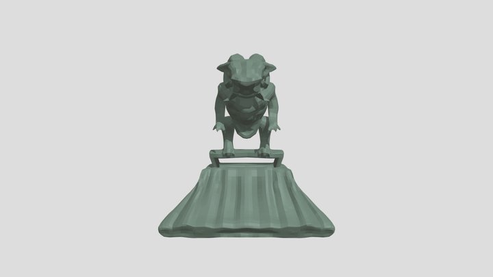 Gargoyle Simple 3D Model