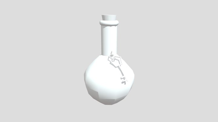 Potion Bottle 3D Model