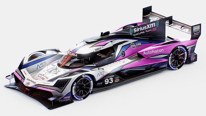 Acura ARX-06 | www.vecarz.com – Modello 3D gratuito STL