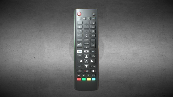 A Simple Remote Control V1 3D Model