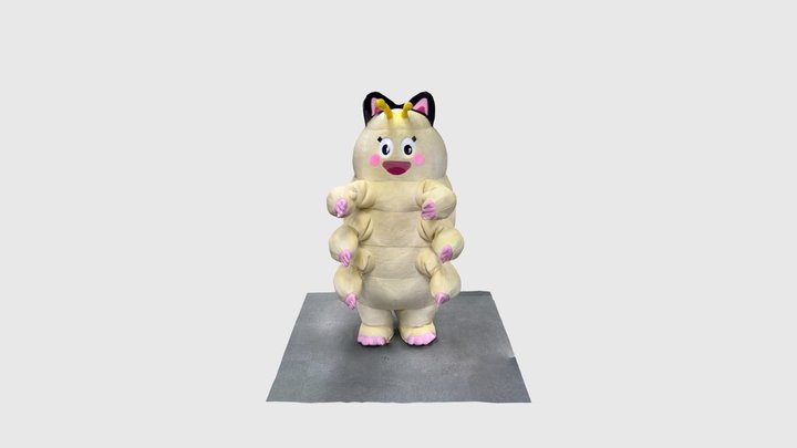 クマニャンコちゃん 3D Model