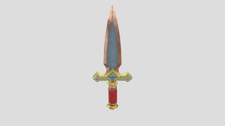 weapon dagger 3D Model