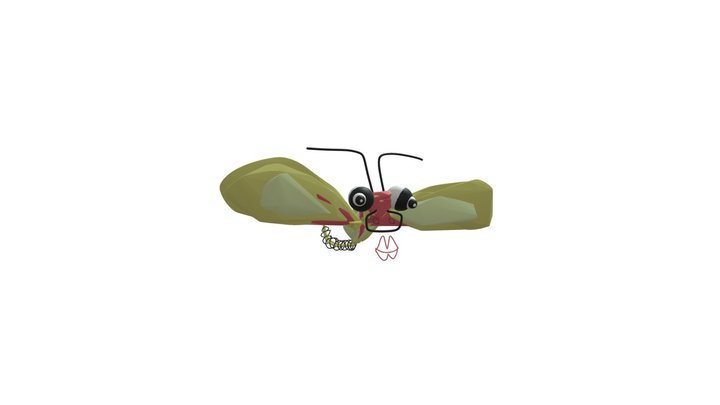 DragonFly Omnivision by Douglas David 3D Model