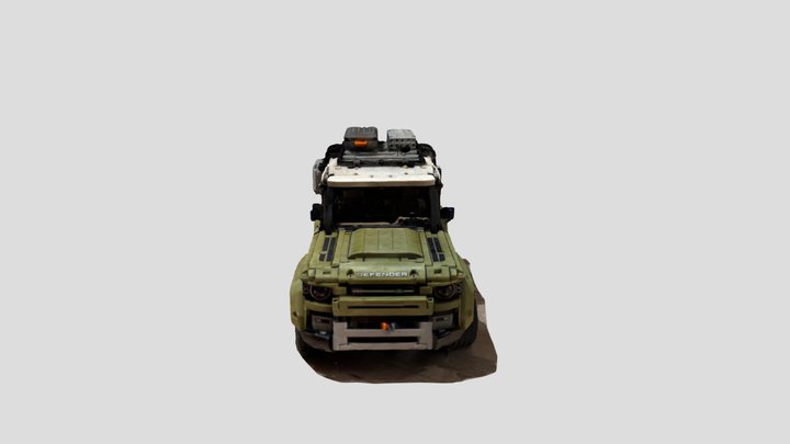 Lego technics Land Rover 3D Model