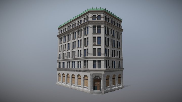 190 Bowery Germania Bank Building(NYC) 3D Model