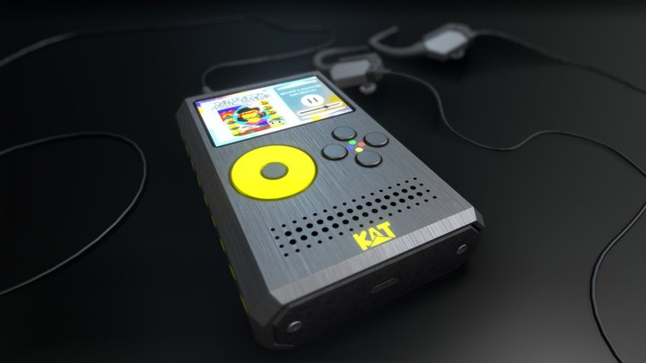 Mp3 Player 3D Model