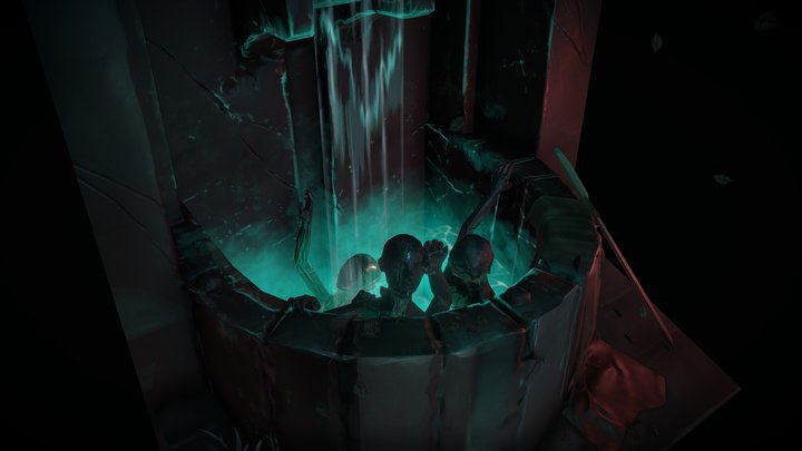 The well of the drowning 3D Model