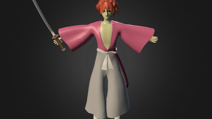 Kenshin 3D Model