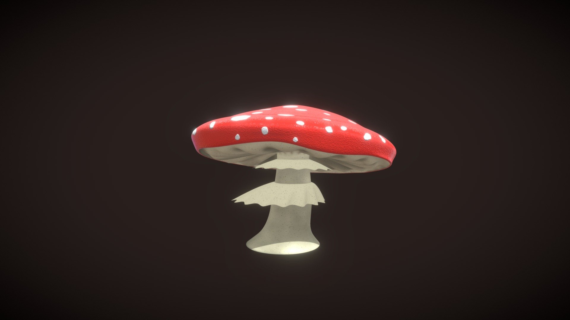 Mushroom - Download Free 3d Model By Kemal Çolak (@kemalcolak) [732b94e 