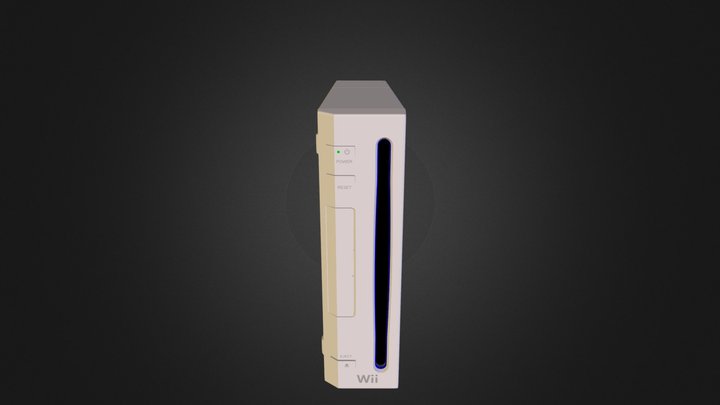 Nintendo Wii 3D Model