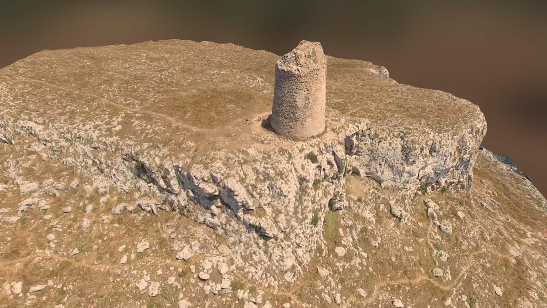 3D model Landscape. M2. Free. - This is a 3D model of the Landscape. M2. Free.. The 3D model is about a rock with a hole in it.