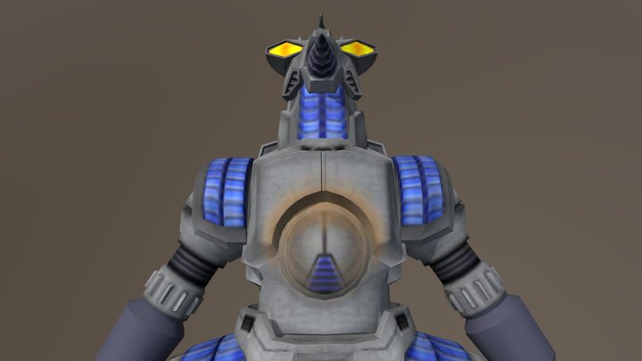 Moguera Wii (Godzilla Unleashed) Pipeworks – Free 3D Model STL