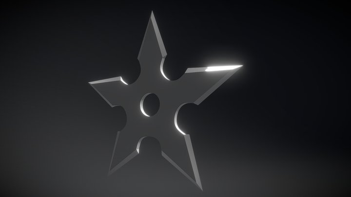 Shuriken 3D Model