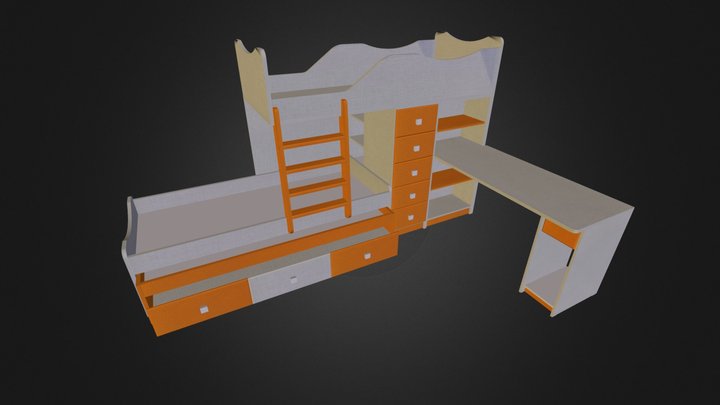 חלומית 1 דוג 1 יחי כונן 3D Model