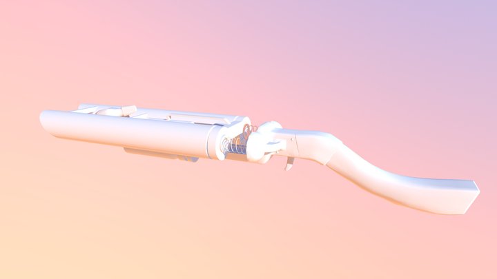 Hammer Shotgun 3D Model