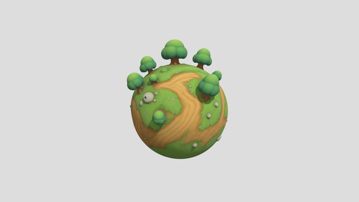 Hard Surface Big Planet v2