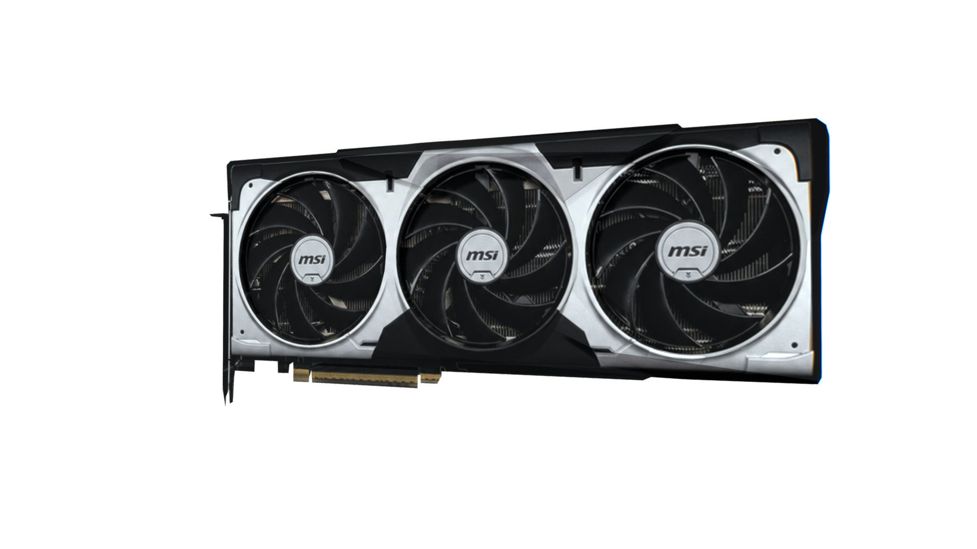 MSI GeForce RTX 5070 VENTUS 3X OC — Sketchfab embed 3D viewer