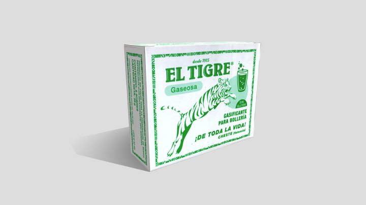 EL TIGRE Gasificante para bolleria – Free 3D Model STL