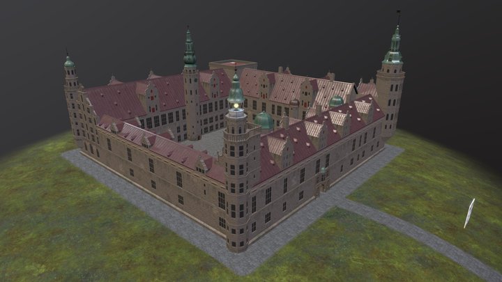 Kronborg Castle 3D Model