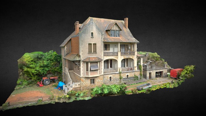 House 1920 3D Model