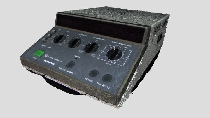 labratory old-school equipment 3D Model