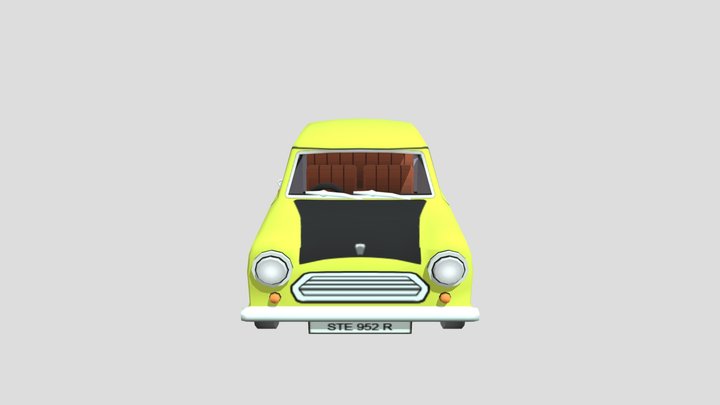 Wii - Mr Beans Wacky World - Mr Beans Mini 3D Model