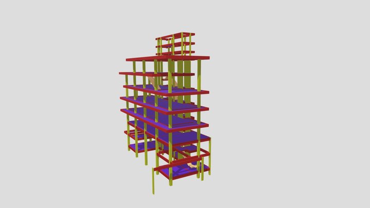 ESTR ADRIANO-SANTOS- Estrutura 3D Model