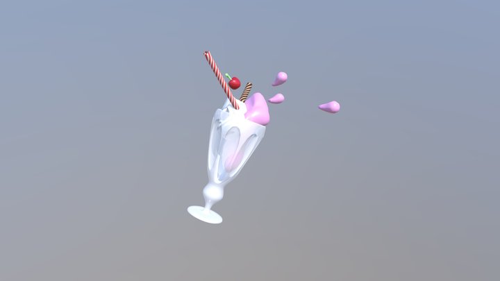 Milkshake 3D Model