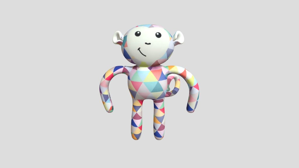 Stuffed Monkey 02