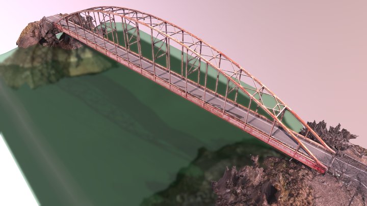 弁天橋 – Modelo 3D gratuito STL