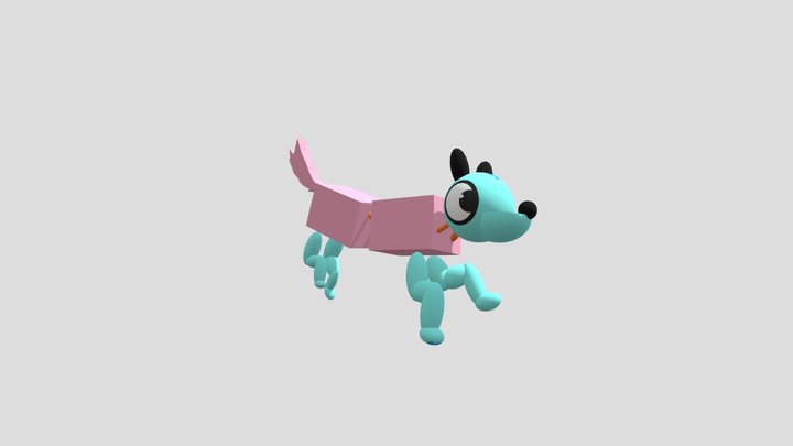 3D Wobbledog But Uh 3D Model