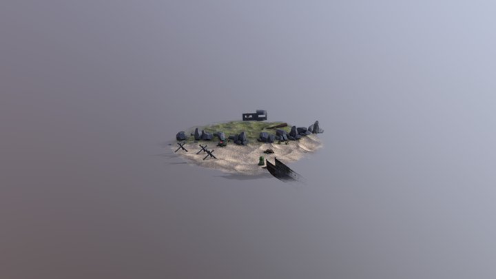 Frogger: D-Day Edition 3D Model