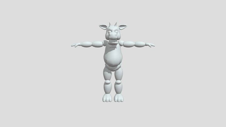 FNAF Cow OC 3D Model