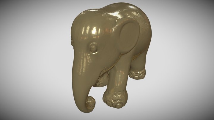 Metal Elephant – Modello 3D gratuito STL