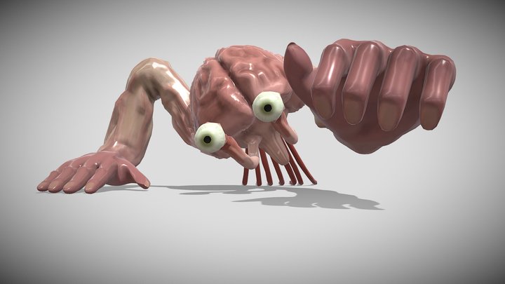 3D Visualisatie2 endboss Vanhoof Stan - Brainboi 3D Model