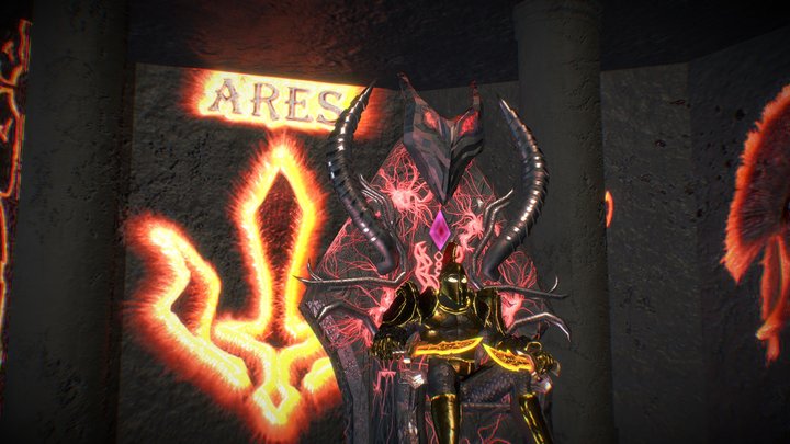 ARES - Dios de la Guerra 3D Model