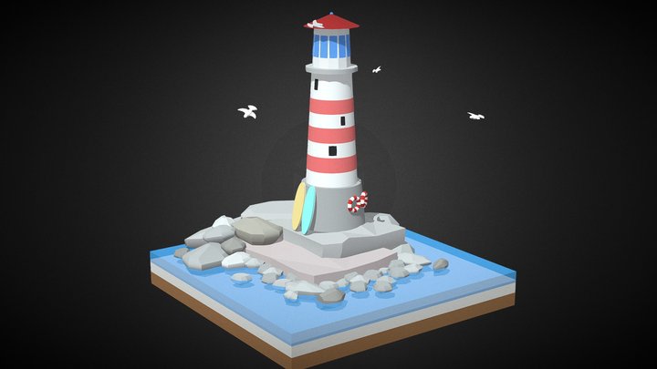 The Lighthouse – Modello 3D gratuito STL
