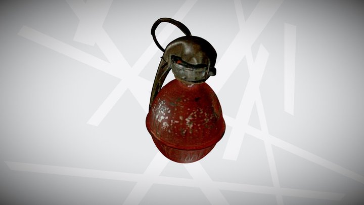 Grenade 3D Model