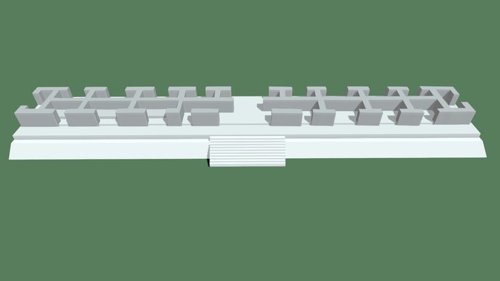 Structure A13 Graffiti 3D Model