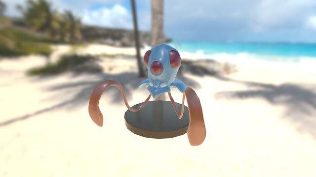 Tentacool 3D Model