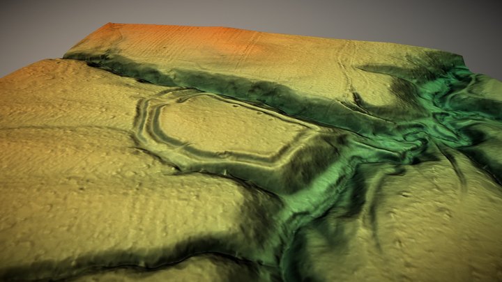 Arley Wood Camp, Worcestershire (UK) – Free 3D Model STL