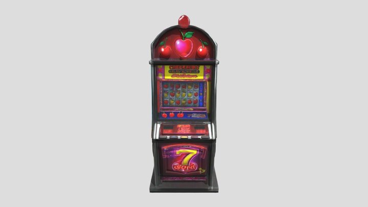slot machine 3D Model