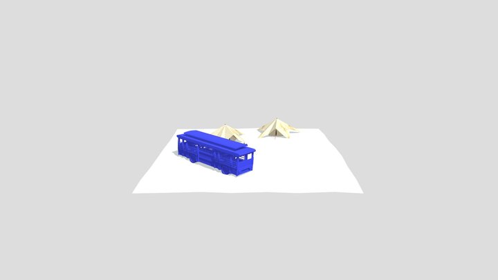 By the Ocean / 2 Detailed Props 3D Model